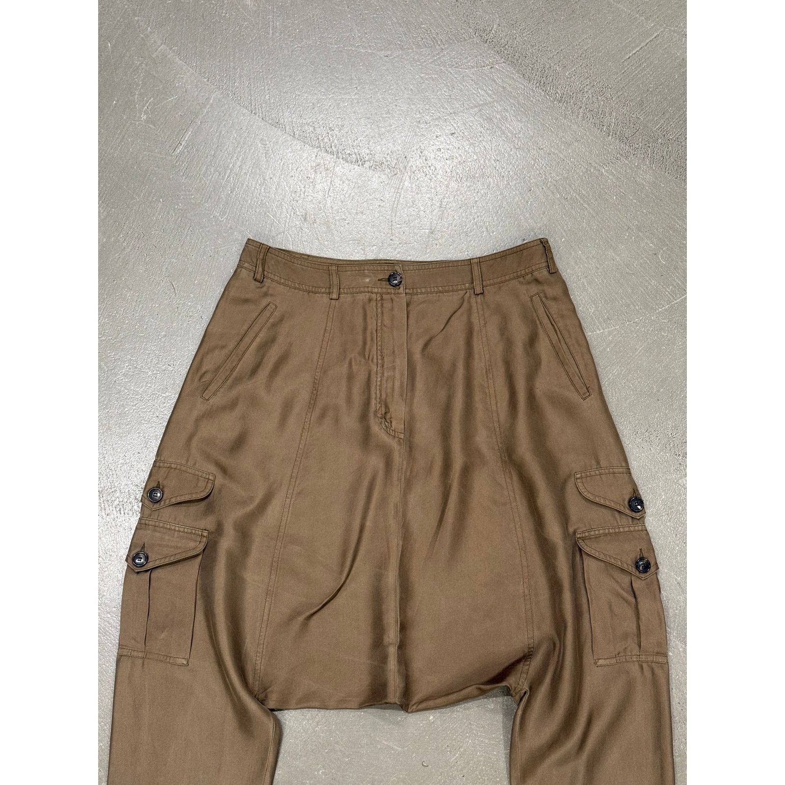 Dior 2010 Christian Dior drop crotch military shorts Size 26" / US 2 / IT 38 - 2 Thumbnail