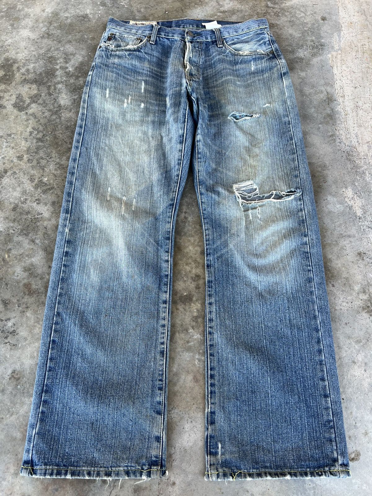 Abercrombie & Fitch Vintage Flare Abercrombie & Fitch Distress Jean Size US 32 / EU 48 - 1 Thumbnail