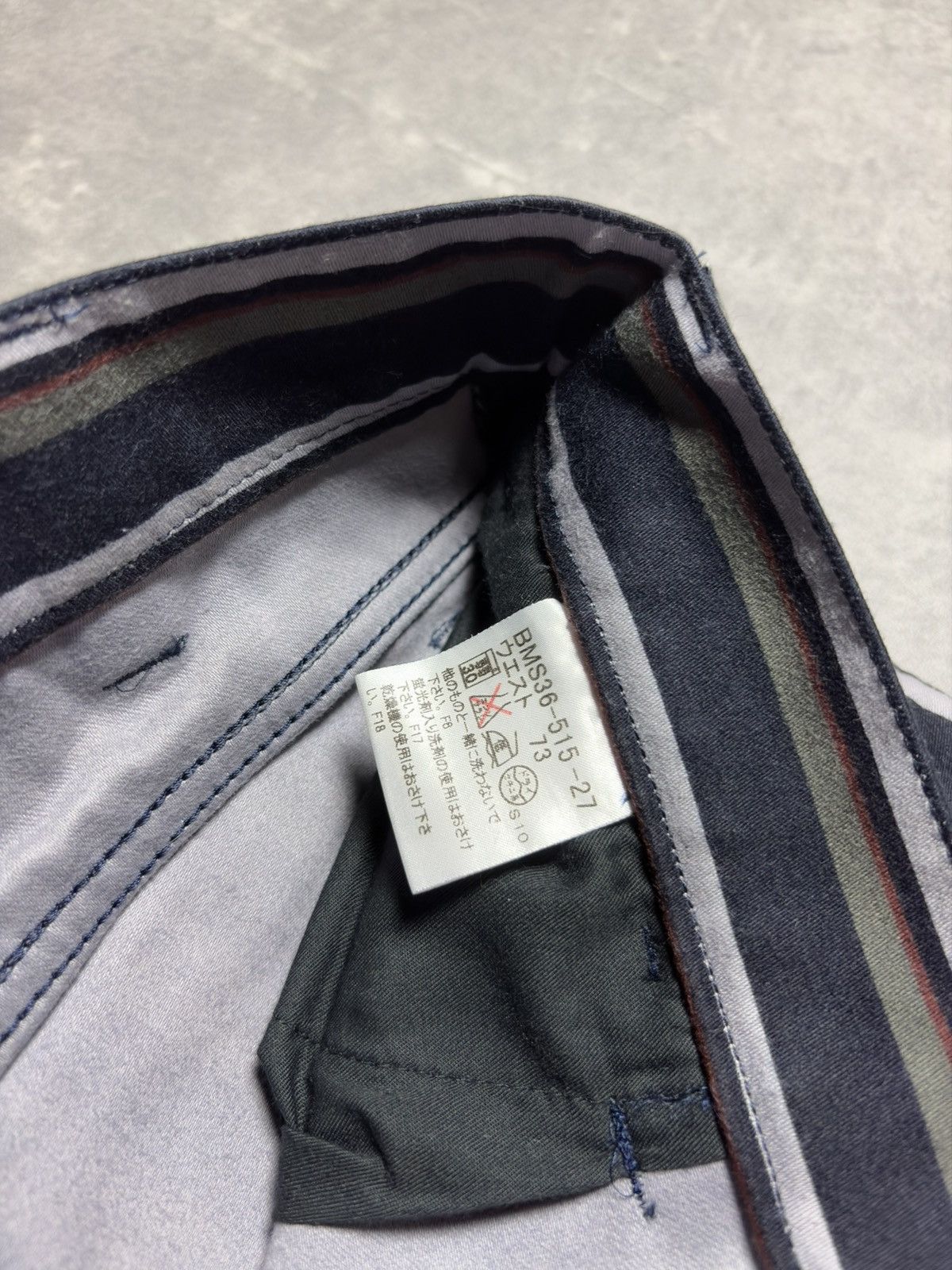 Burberry Burberry Black Label Exclusive Flared Striped Pants 27 28 Size US 27 - 10 Thumbnail