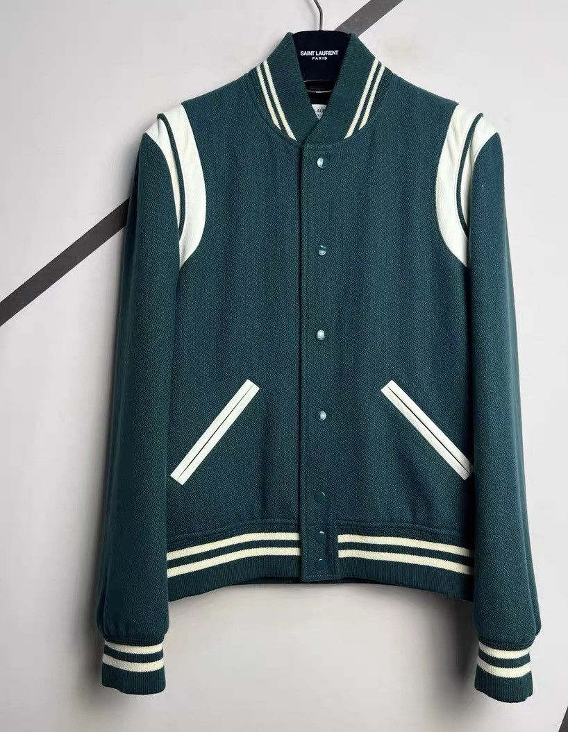 Saint Laurent Paris Authentic Saint Laurent SLP baseball jacket coat Size US M / EU 48-50 / 2 - 1 Thumbnail