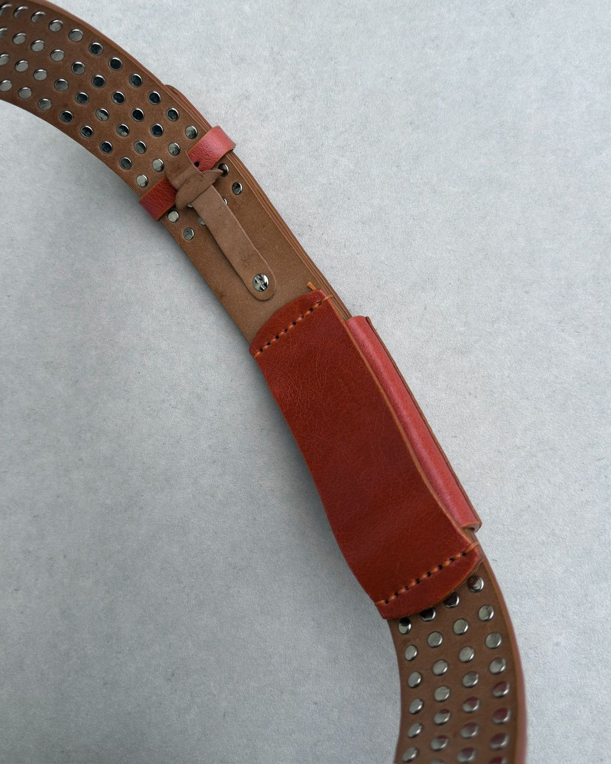 Andrew Mackenzie AW2008 Andrew Mackenzie Studded Punk Leather Belt Size ONE SIZE - 9 Thumbnail