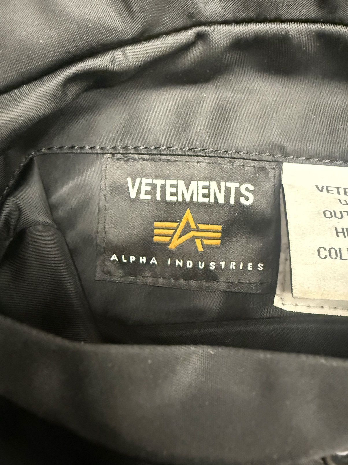 Vetements Vetements x Alpha Industries Hooded Moto Bomber Jacket Size US S / EU 44-46 / 1 - 6 Thumbnail