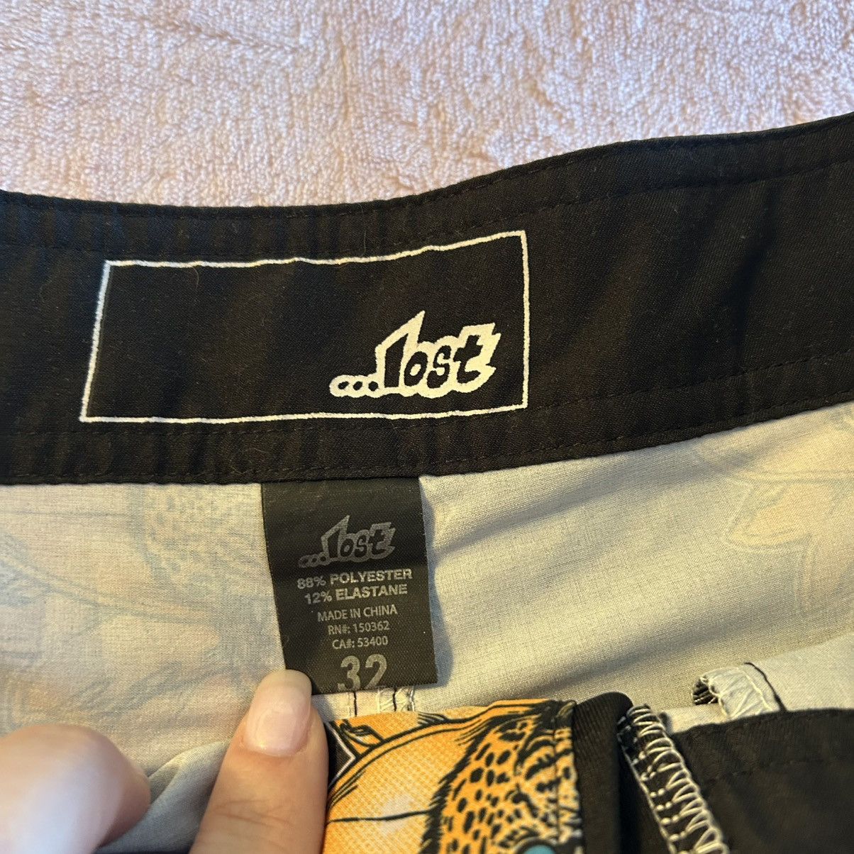 Other Lost black board surf shorts leopard flower print size 32 Size US 32 / EU 48 - 6 Thumbnail