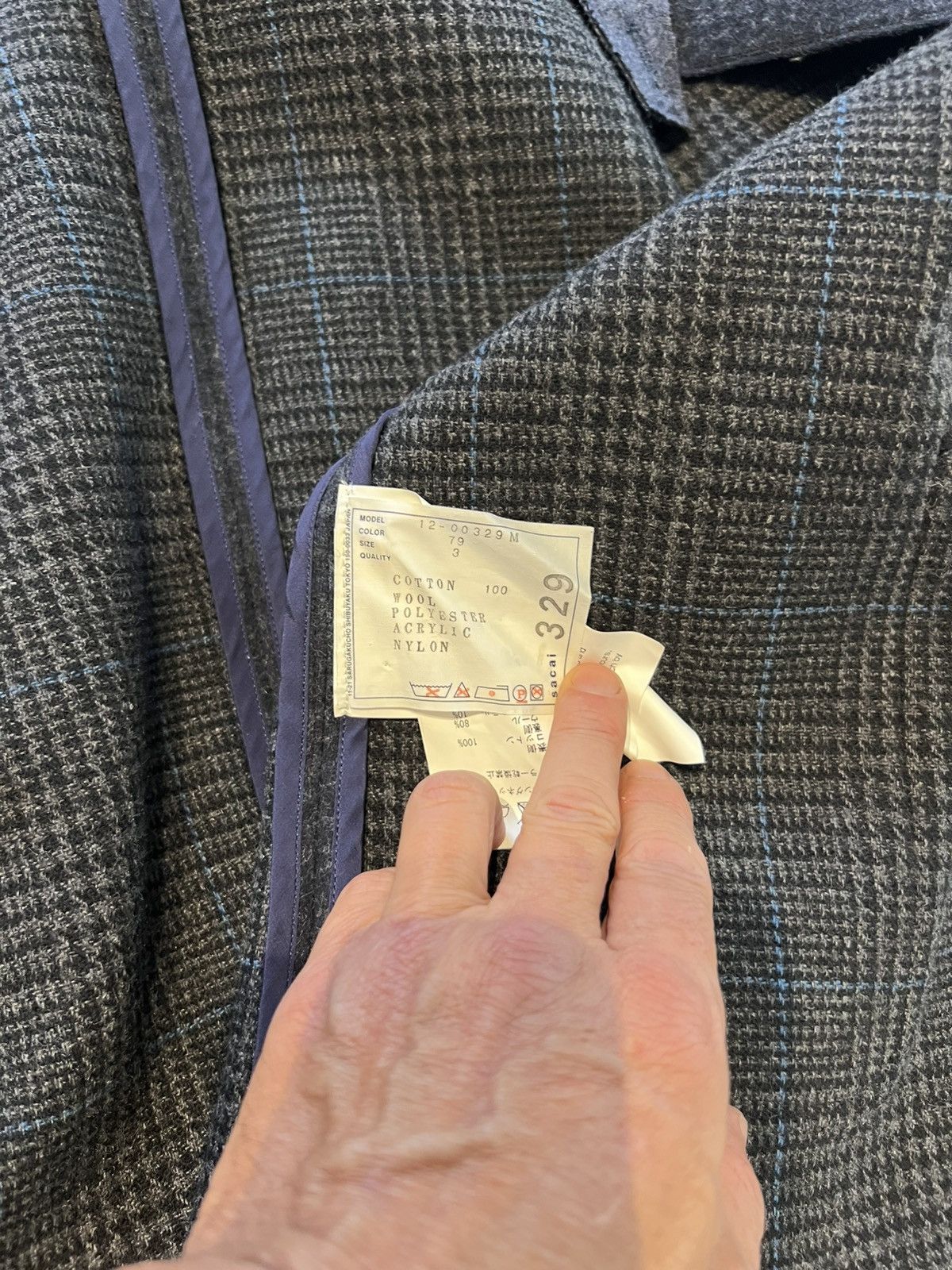 Sacai Sacai deconstructed tailored jacket Size 48R - 6 Thumbnail