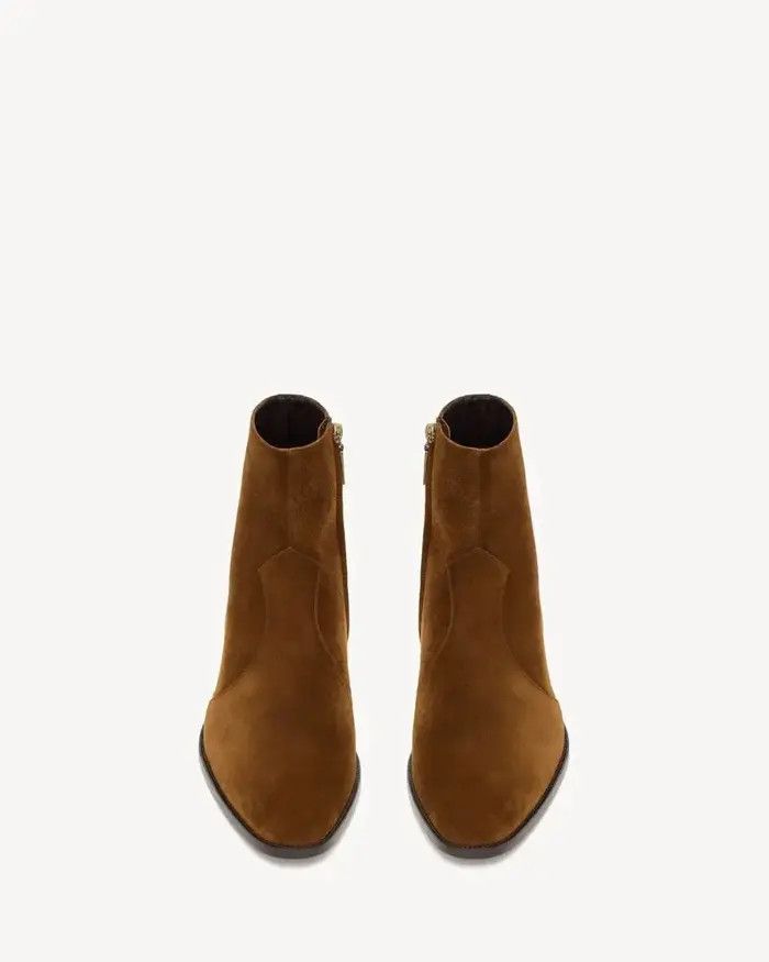 Saint Laurent Paris oc11z0126 755179 Wyatt Boots in Suede in Brown Size US 13 / EU 46 - 2 Thumbnail
