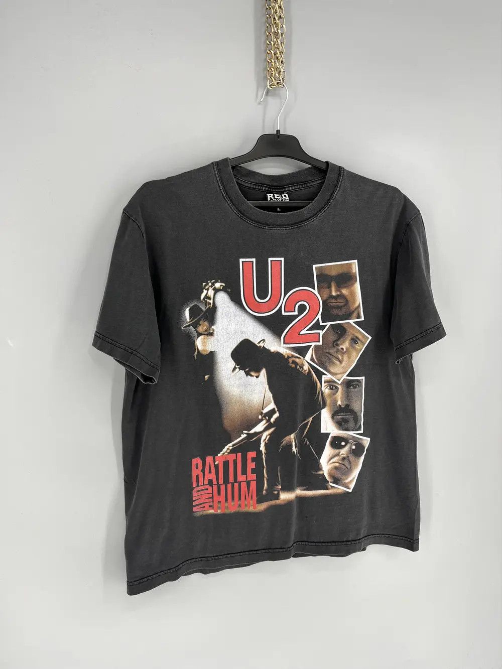 Band Tees Vintage Y2K U2 Rock Band USA Tour Tee Shirt Size L Size US L / EU 52-54 / 3 - 2 Thumbnail