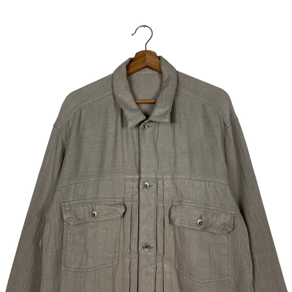 ADAM ET ROPE ADAM ET ROPE Linen Cotton Casual Light Jacket #1821-C22 Size US L / EU 52-54 / 3 - 2 Thumbnail