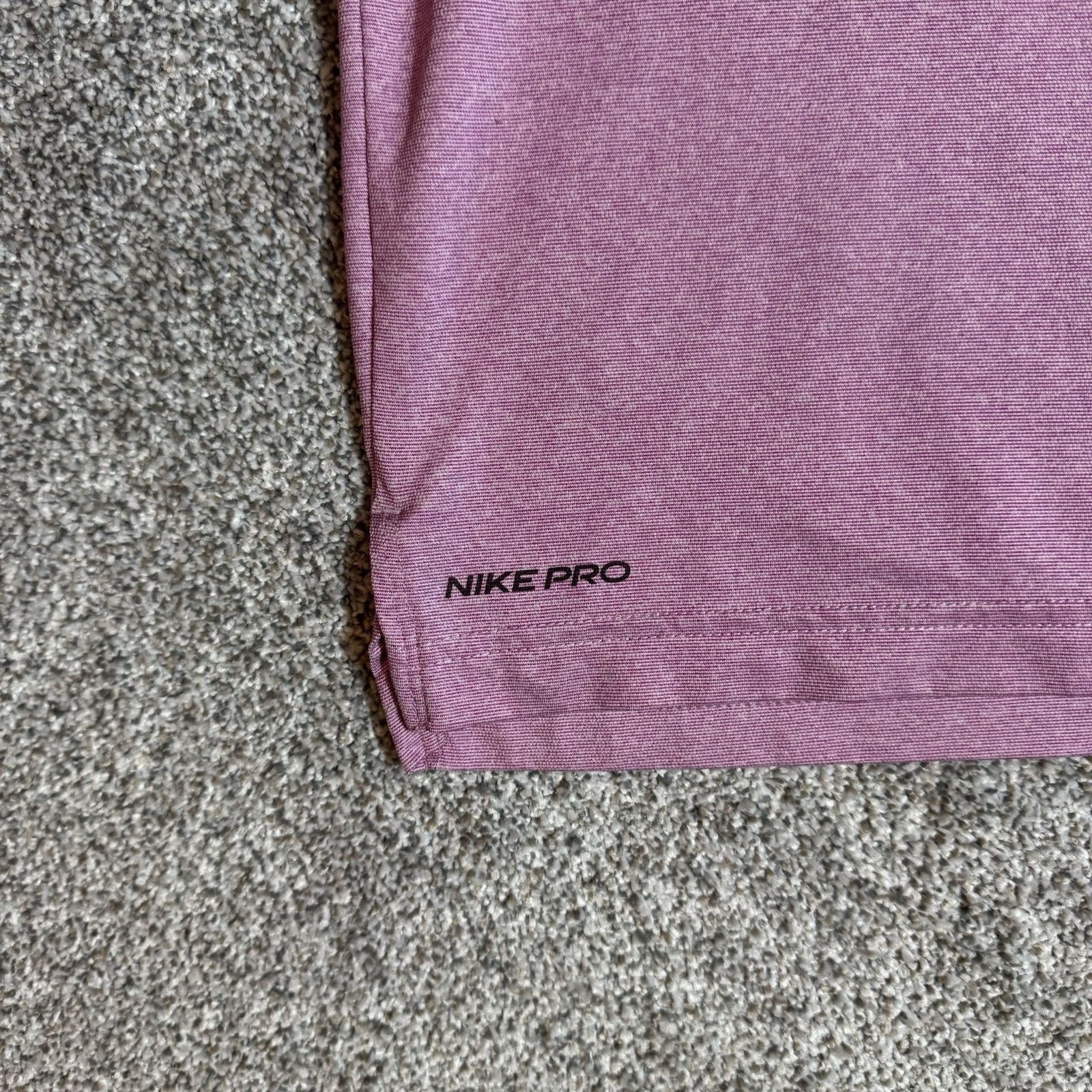 Nike Nike Pro Shirt Mens Large Dri Fit Big Swoosh Athletic Sporty Size US L / EU 52-54 / 3 - 6 Thumbnail