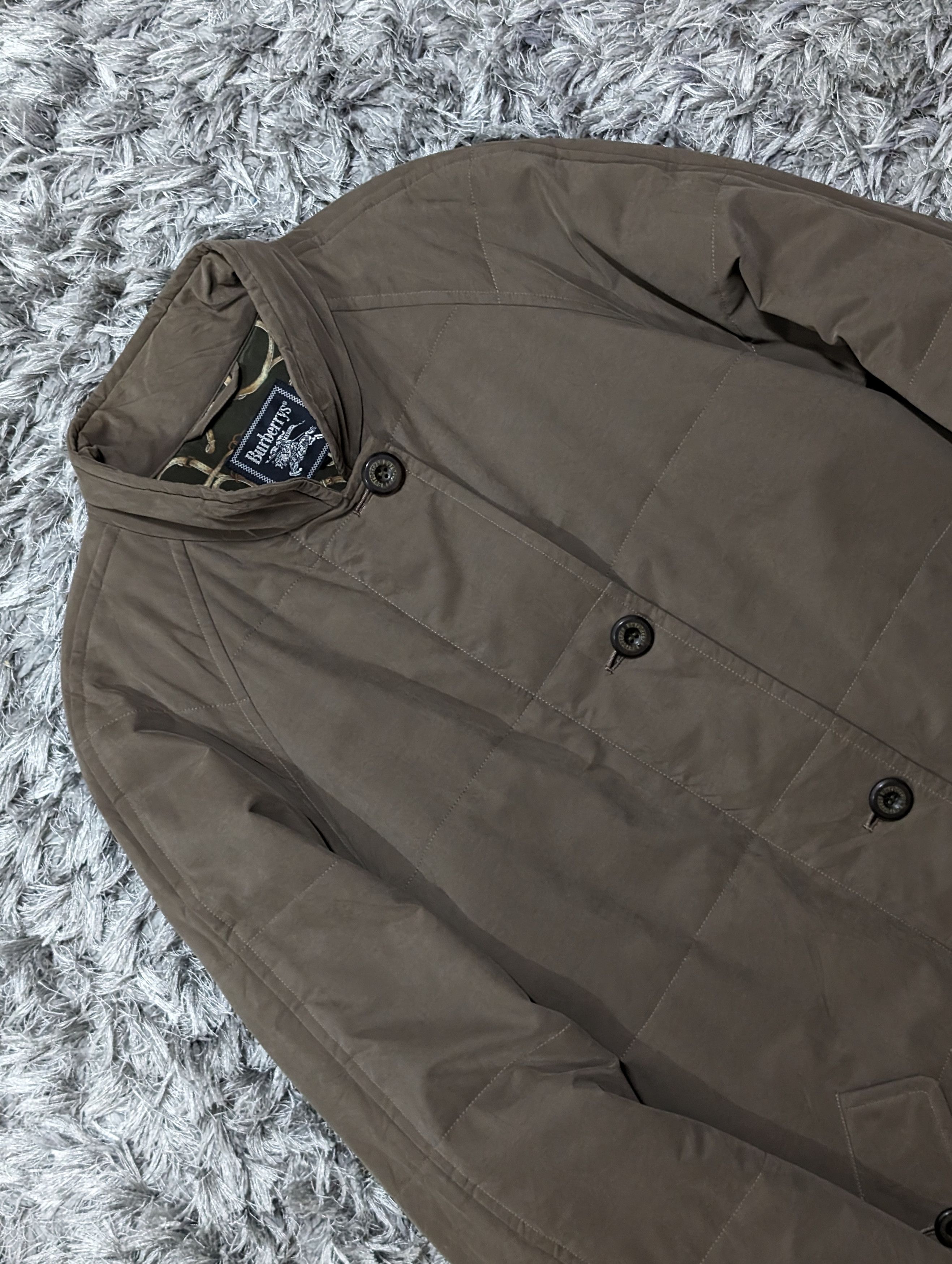 Burberry Vintage Burberrys Puffer Padded Jacket Button Ups Baroque Size L / US 10 / IT 46 - 5 Thumbnail
