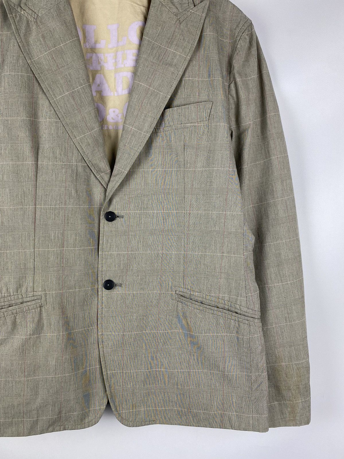 Dolce & Gabbana D&G Dolce & Gabbana men’s blazer jacket sport coat Size 44R - 6 Thumbnail