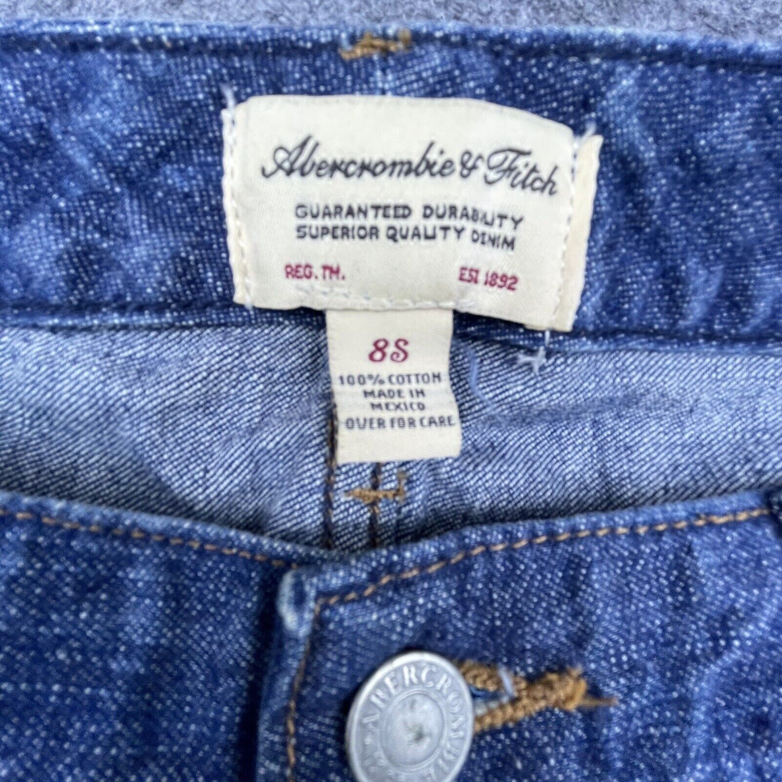 Abercrombie & Fitch Abercrombie & Fitch Jeans Womens 8 Faded Flare Y2K Bootcut Size 30" / US 8 / IT 44 - 3 Thumbnail