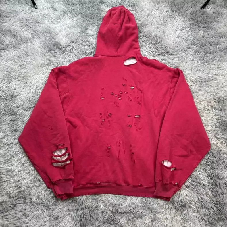Balenciaga Balenciaga Damaged double-layer sweater Size US S / EU 44-46 / 1 - 5 Thumbnail