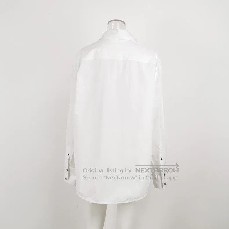 Jil Sander Jil Sander size 40 Cotton lapel shirt Size XL / US 12-14 / IT 48-50 - 3 Thumbnail