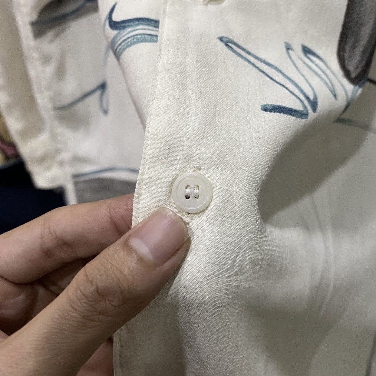 Japanese Brand Vintage Pia Sports "Art Sketch" Graphic Button-Up Shirt Size US L / EU 52-54 / 3 - 8 Thumbnail