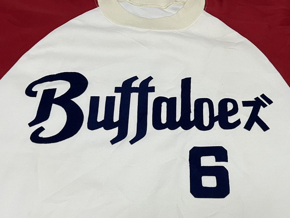 Japanese Brand Vintage Baseball Kintetsu Buffaloes Jersey Size US M / EU 48-50 / 2 - 5 Thumbnail