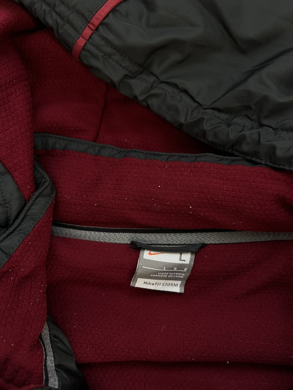 Nike × Vintage 90's NIKE FIT SWOOSH LOGO RARE PUFFER JACKET GORPCORE Y2K Size US L / EU 52-54 / 3 - 6 Thumbnail