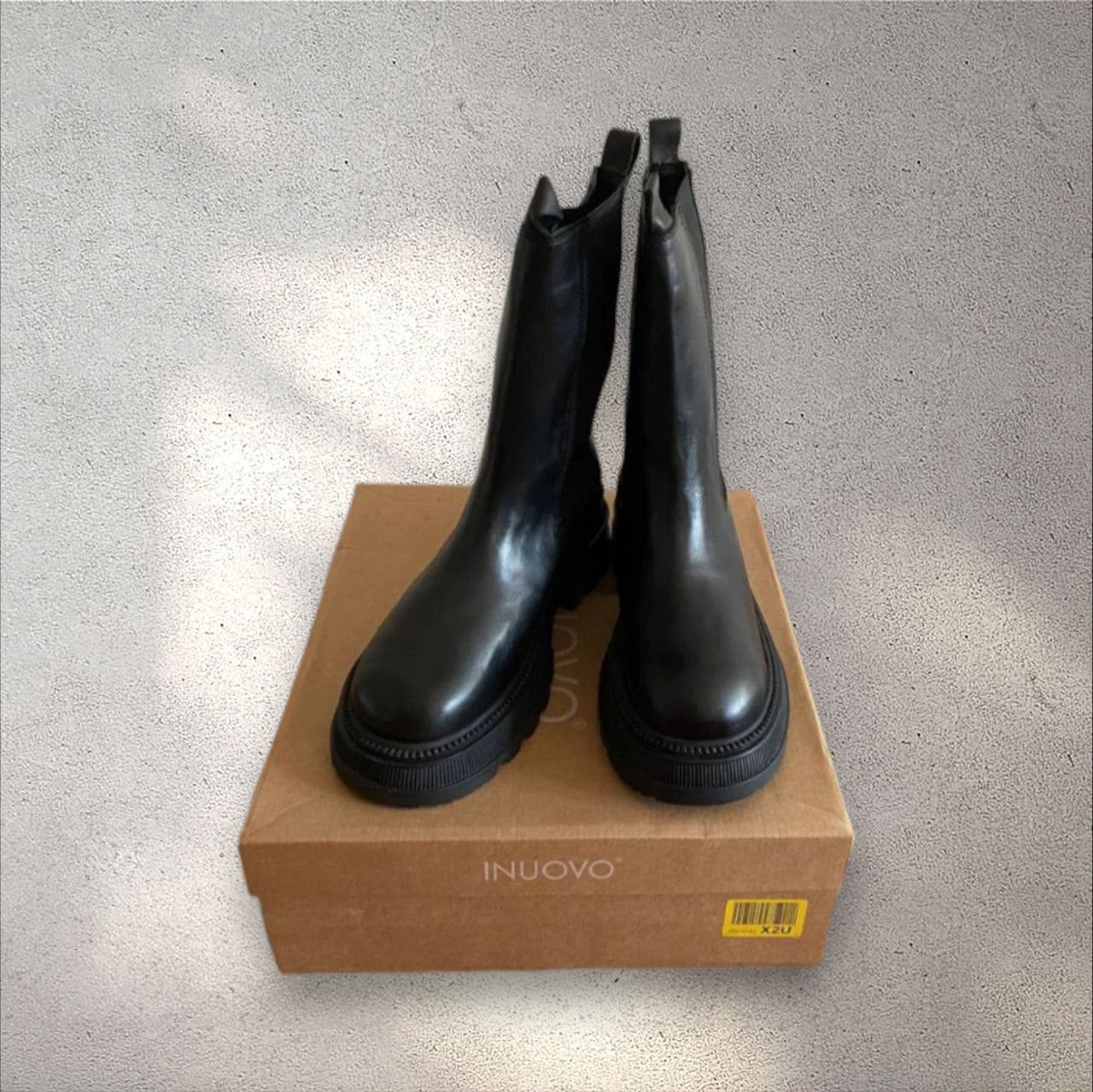 Other Women's Inuovo ankle boots in black, size 40. Size US 9 / IT 39 - 1 Thumbnail