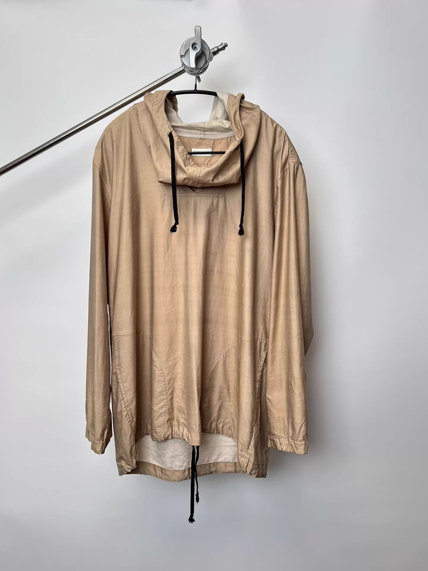 Dries Van Noten Beige Hooded Light Jacket Size M Size US M / EU 48-50 / 2 - 1 Thumbnail