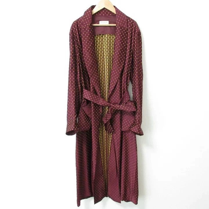 Dries Van Noten dries van noten Silk polka dot coat 2506-Nextarrow Size US XS / EU 42 / 0 - 1 Thumbnail