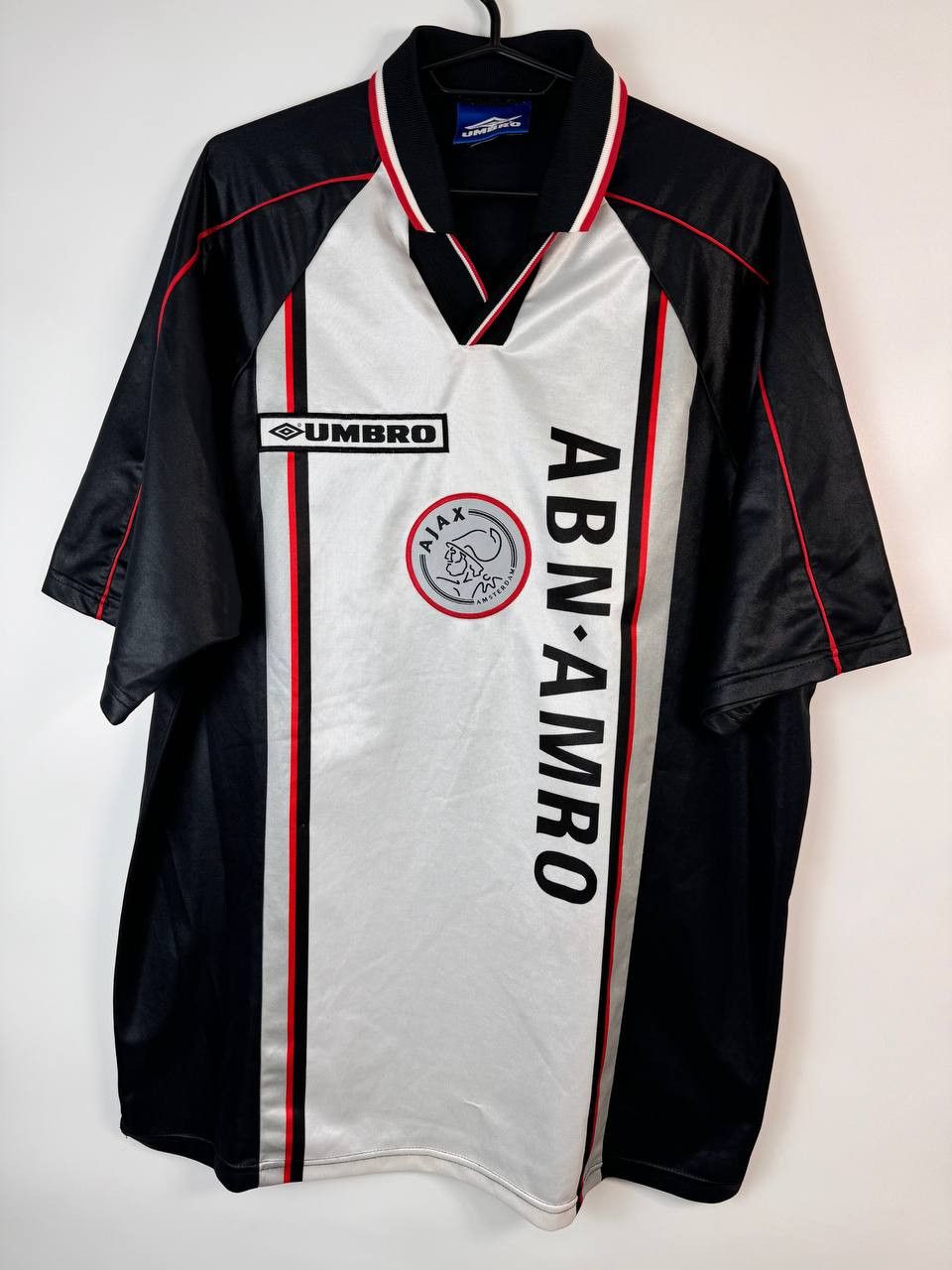 Umbro × Vintage Ajax Amsterdam Away football shirt 1996 Soccer Jersey Rare Size US XL / EU 56 / 4 - 1 Thumbnail