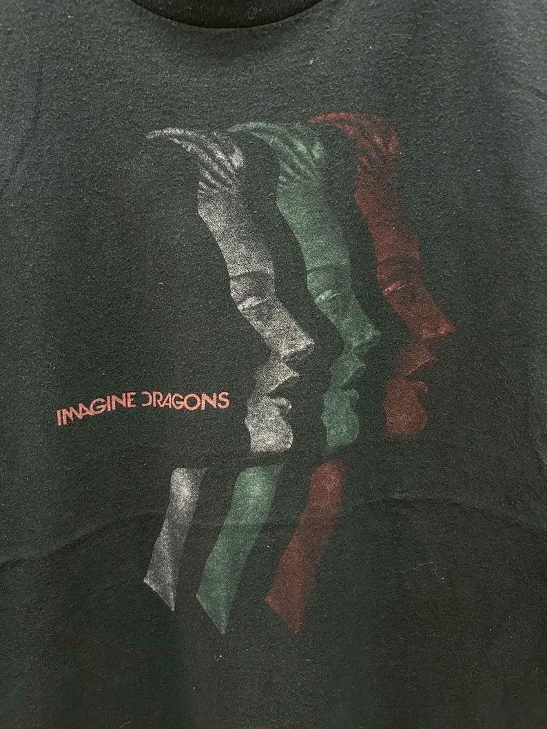 Band Tees Vintage 2000s Imagine Dragons Band tshirt size M Size US M / EU 48-50 / 2 - 3 Thumbnail