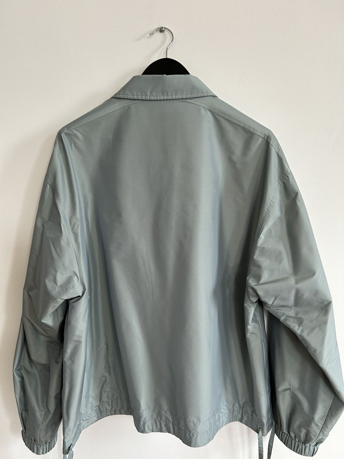 Dior Dior Mens Light Blue Silk Blouson Windbreaker size L/XL 52 Size US L / EU 52-54 / 3 - 4 Thumbnail