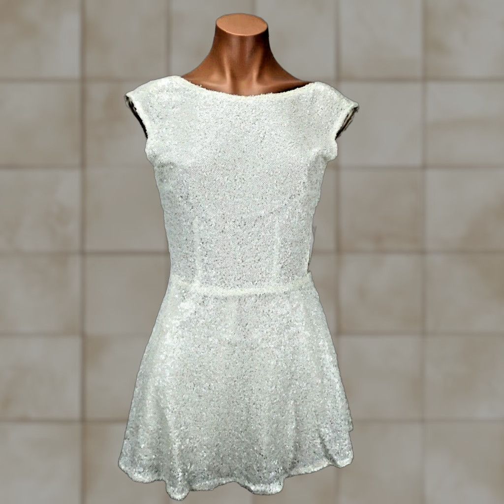 tobi lace up bodycon sequin party dress Bodycon Embellished Dress Windsor Tobi Lace-Up Bodycon Sequin Party Dress  MainPlace Mall