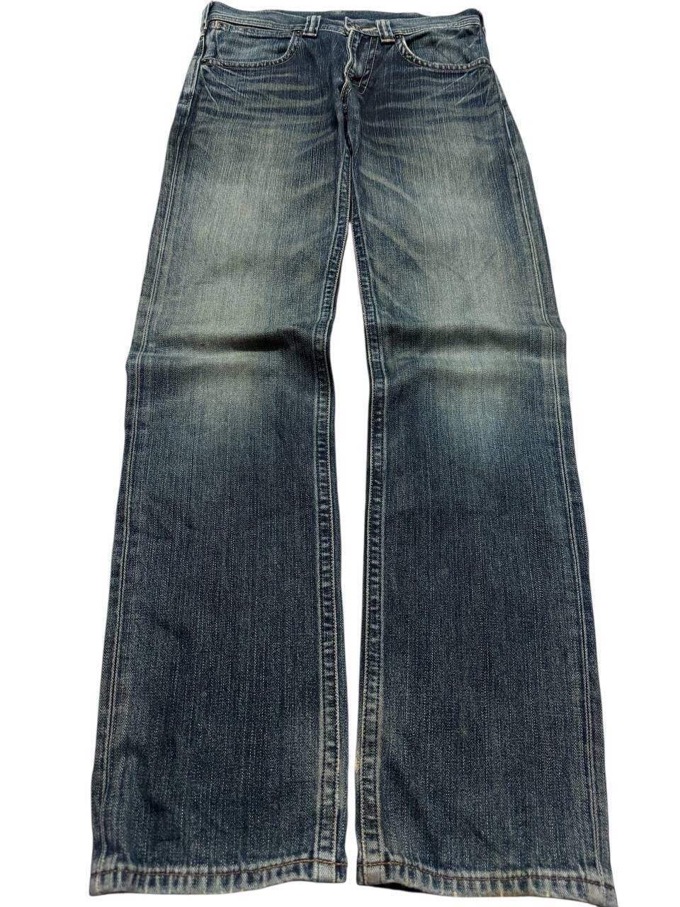 Wrangler VINTAGE WRANGLER FADED DISTRESSED BLUE JEANS Y2K Size US 29 - 1 Thumbnail