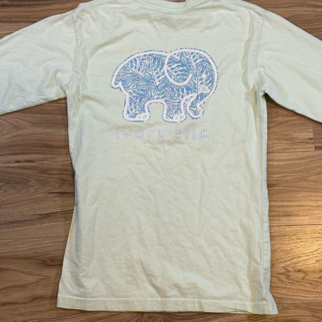 Other Ivory Ella Women’s Small Long Sleeve Pocket T Shirt Size S / US 4 / IT 40 - 2 Thumbnail