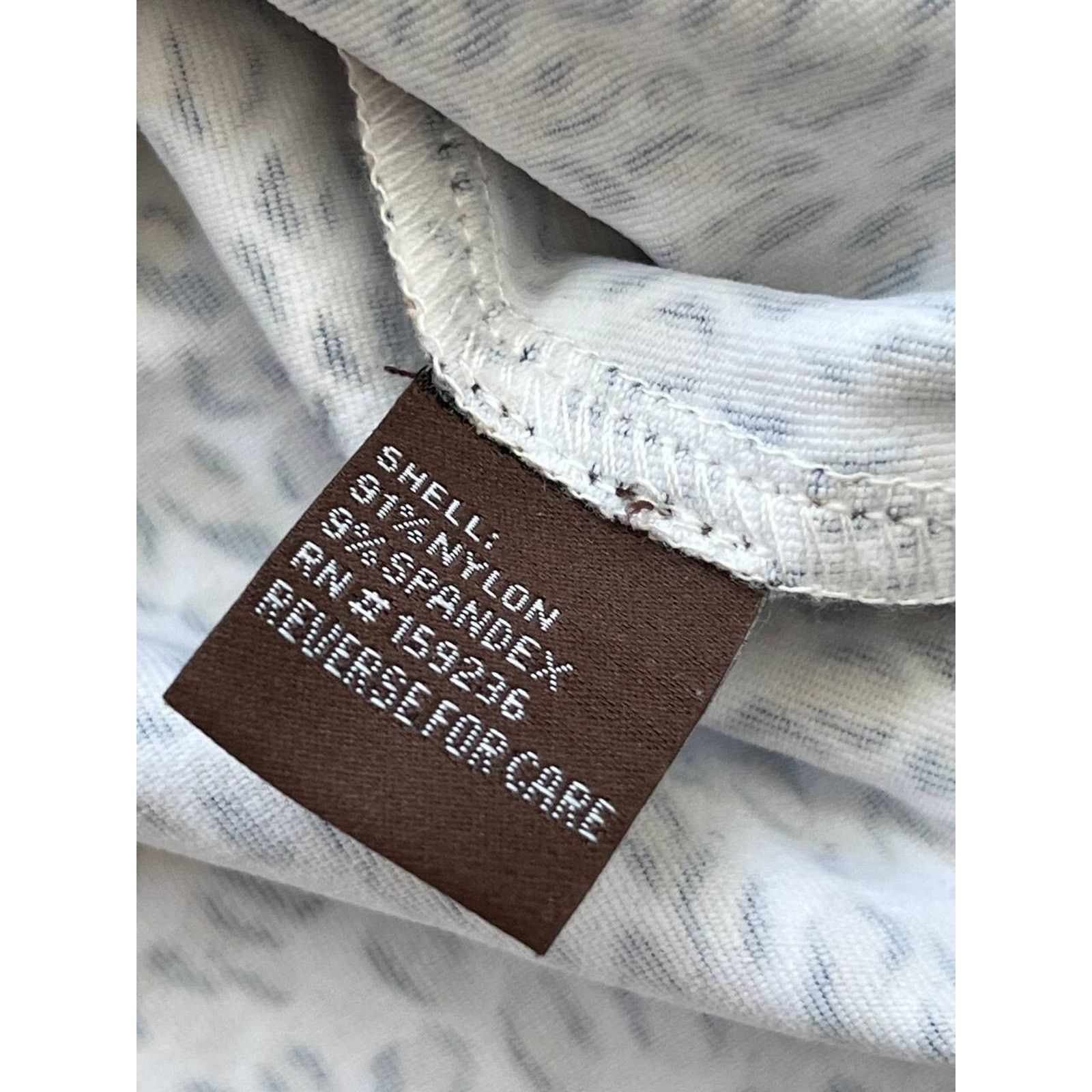 J.McLaughlin J.Mclaughlin Cheetah Print Crew Neck Top Tan Brown M A000880 Size M / US 6-8 / IT 42-44 - 5 Thumbnail