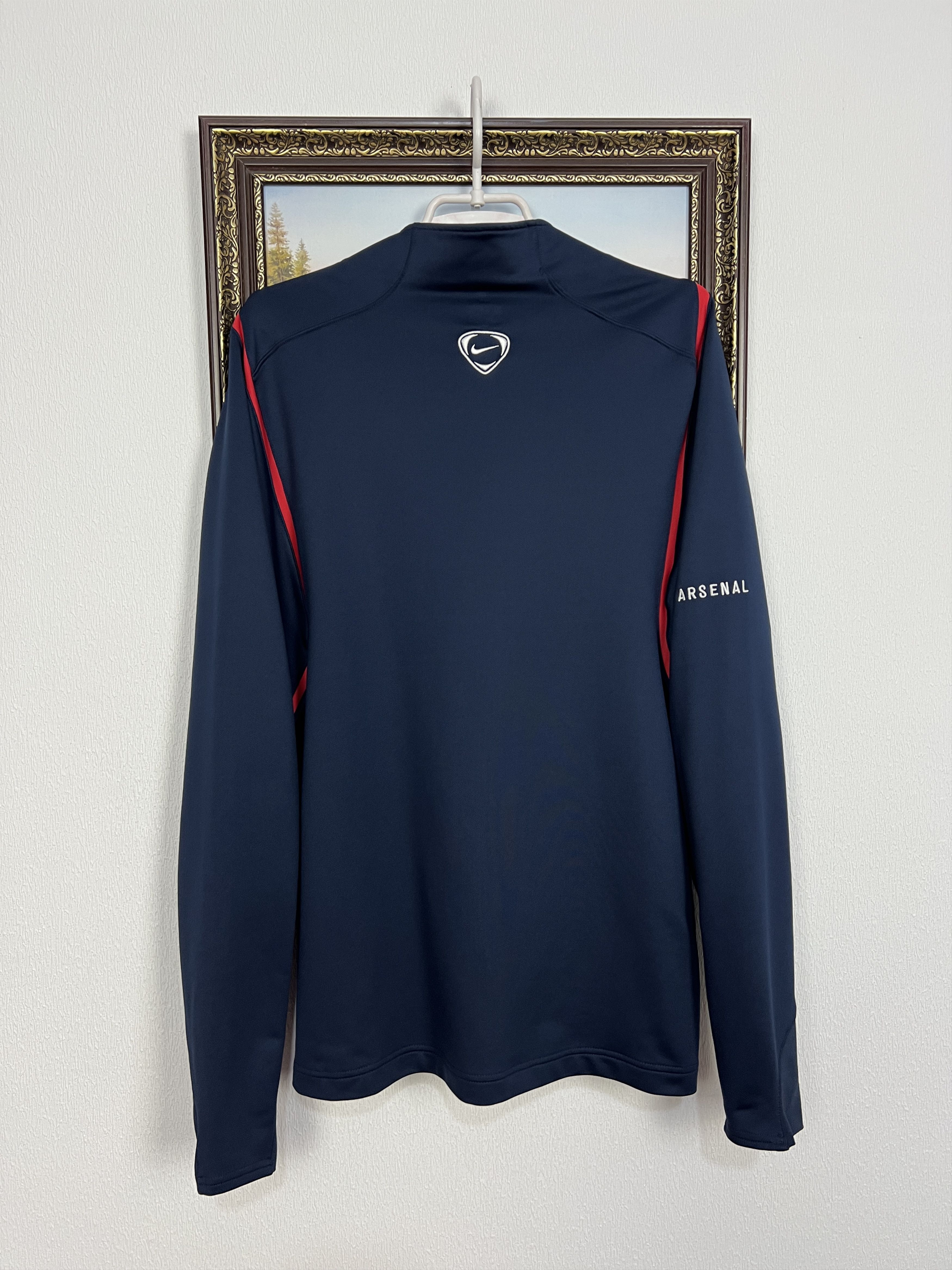 Nike Vintage Arsenal Football Sweatshirt Soccer Track Top Gunners Size US XL / EU 56 / 4 - 10 Thumbnail