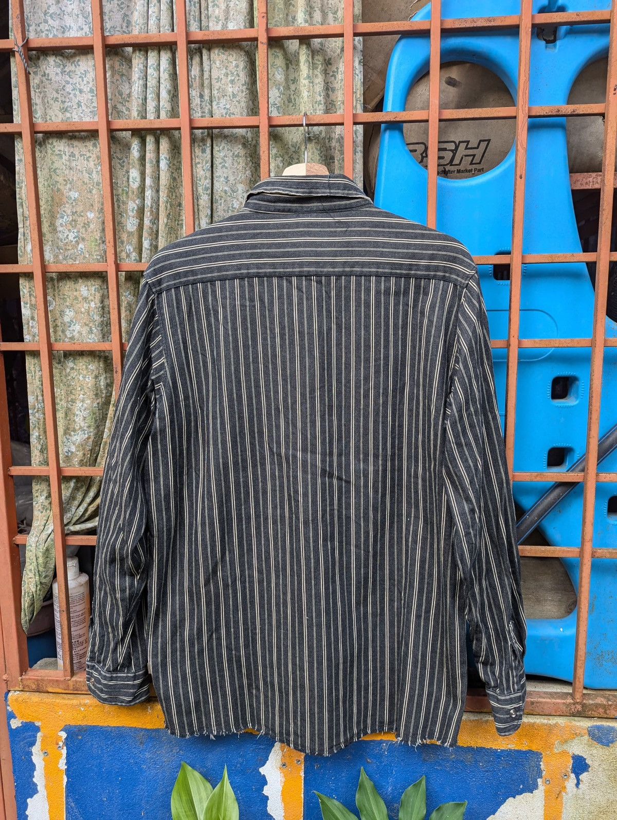Japanese Brand Create Barefoot Bondage Style Half Zipper Long Sleeve Size US M / EU 48-50 / 2 - 2 Thumbnail