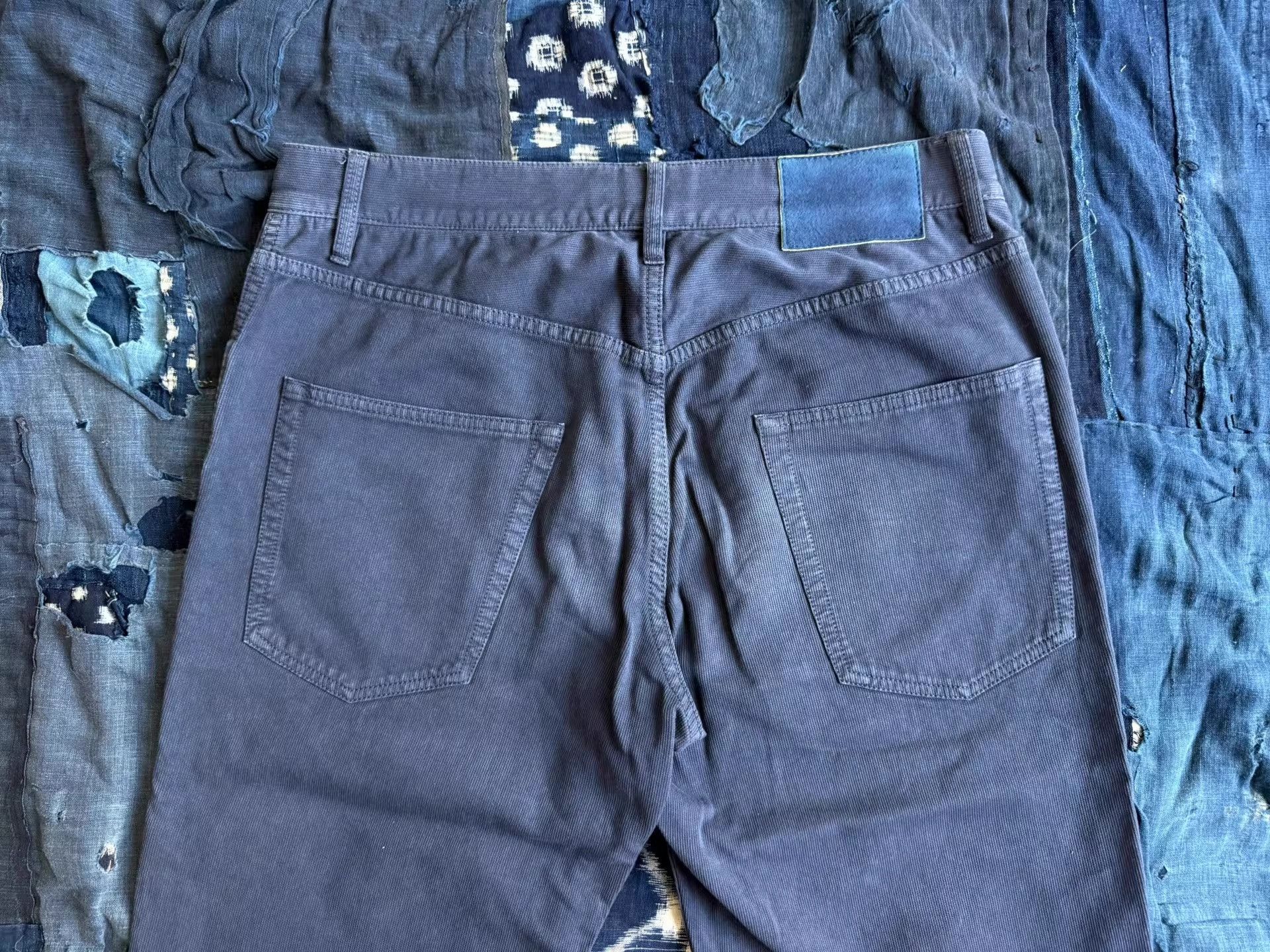Visvim VISVIM 23SS FLUXUS 03 DMGD Dry Pique Pants Size US 26 / EU 42 - 4 Thumbnail