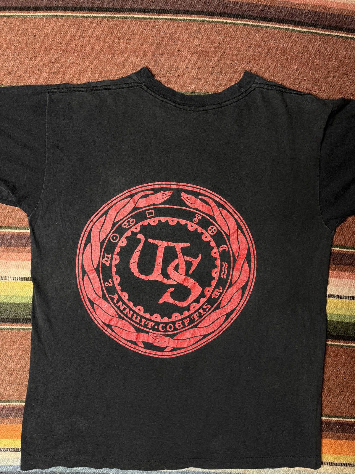 Band Tees × Vintage Vintage 1980's White Snake Band Tee Shirt Size US L / EU 52-54 / 3 - 9 Thumbnail