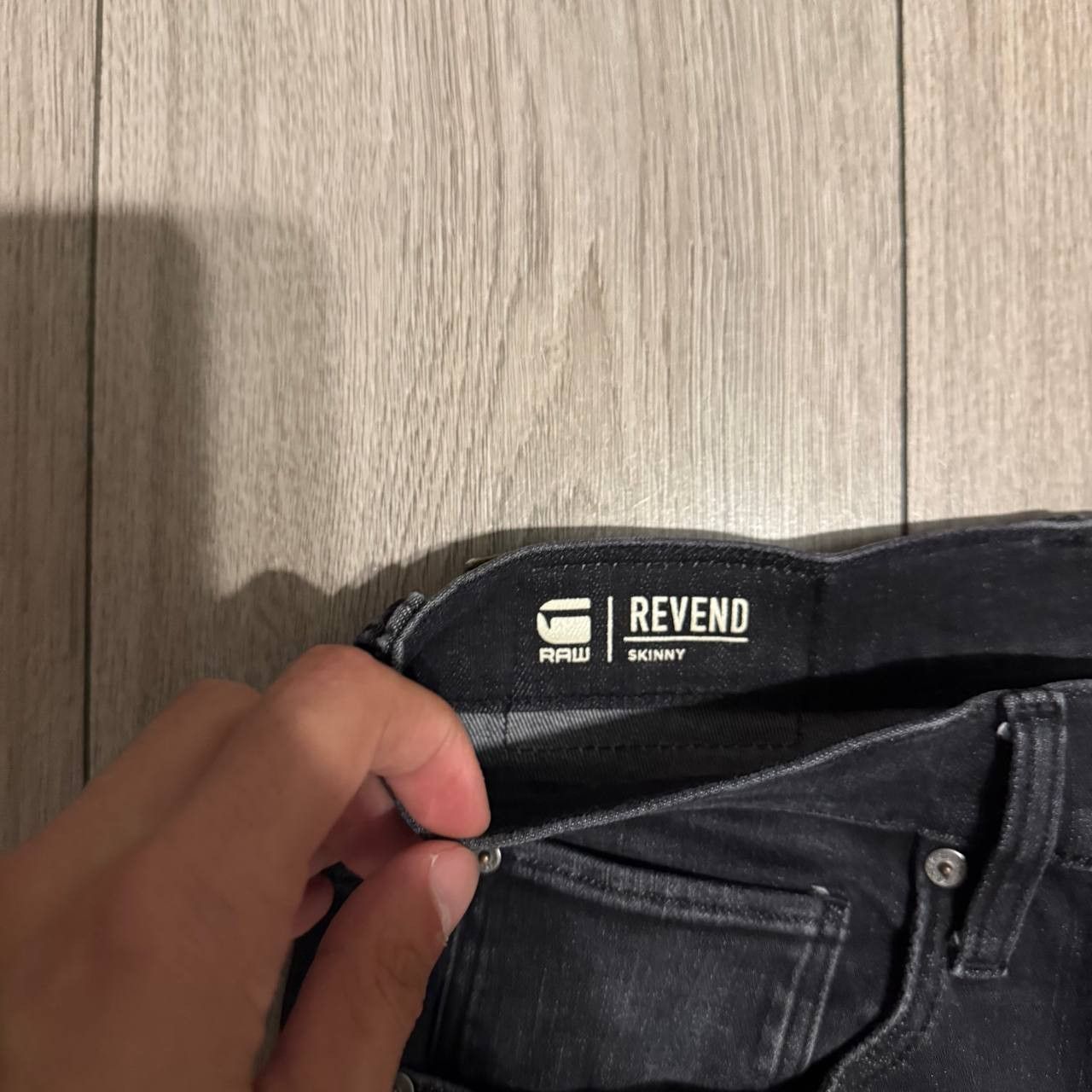 G-Star g-star raw men's revend skinny fit jeans black 33x34 Size US 33 - 3 Thumbnail