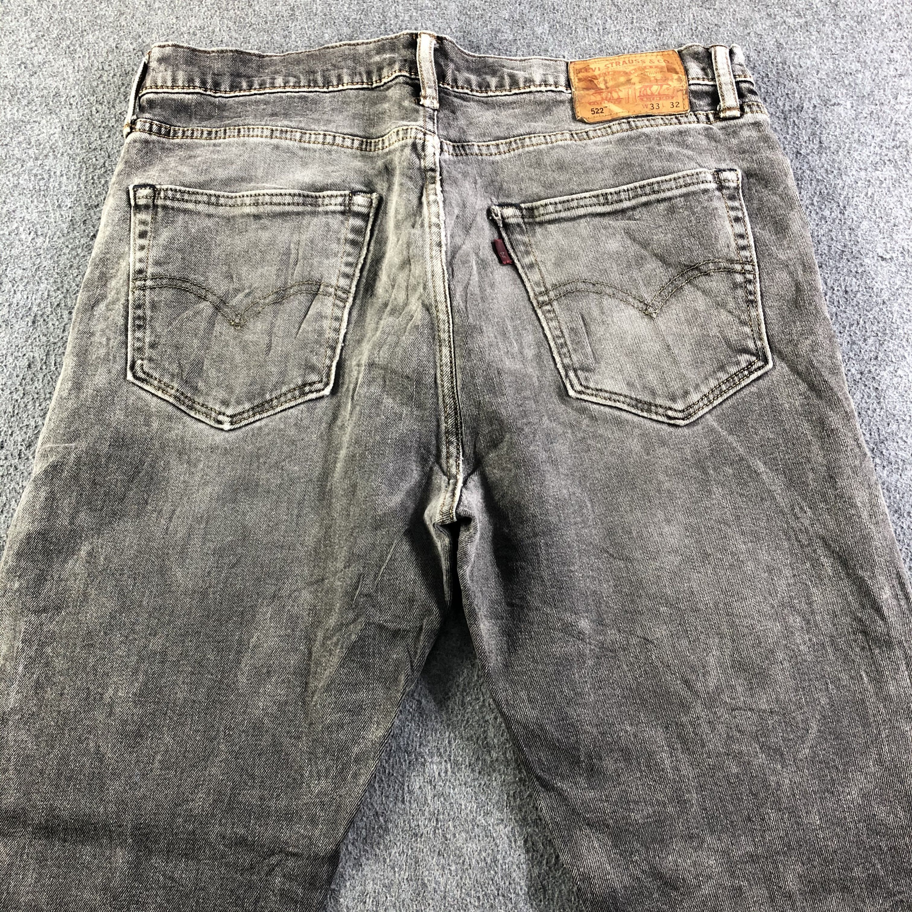 Levi's Vintage Levis 522 Jeans-J4266 Size US 33 - 4 Thumbnail