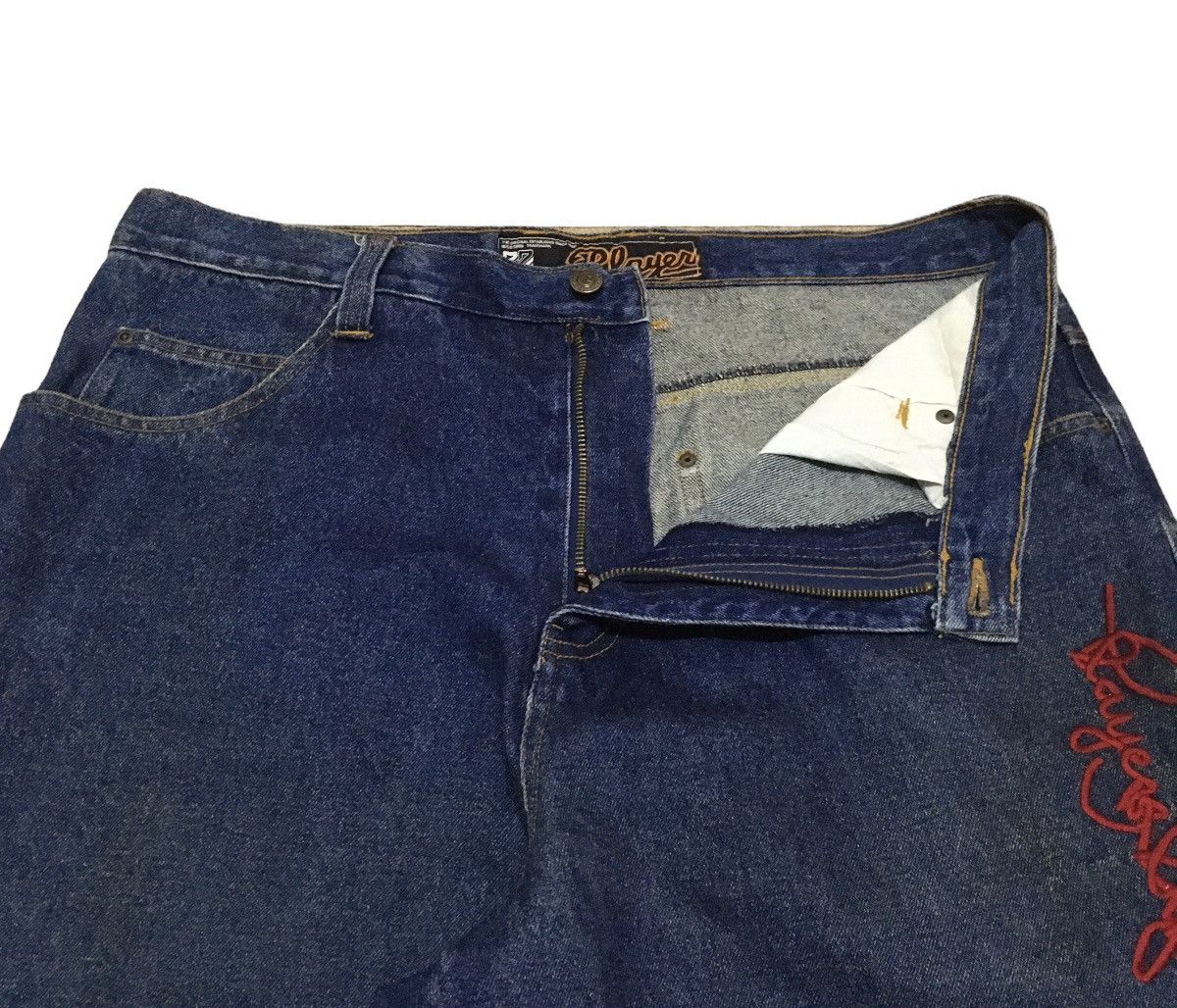 Rap Tees Rare Design Vintage Brand Player69 Baggy Jeans 2000s Size US 36 / EU 52 - 6 Thumbnail