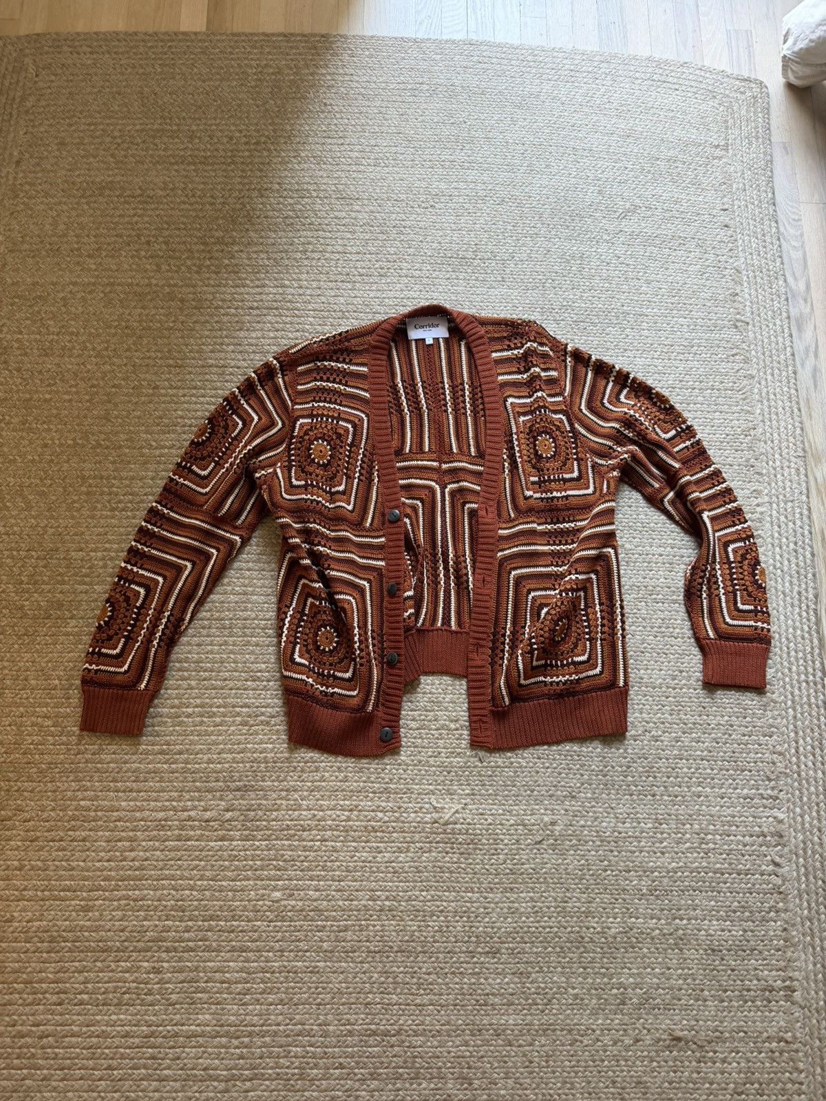 Corridor Siena Crochet Cardigan. Size US L / EU 52-54 / 3 - 1 Preview