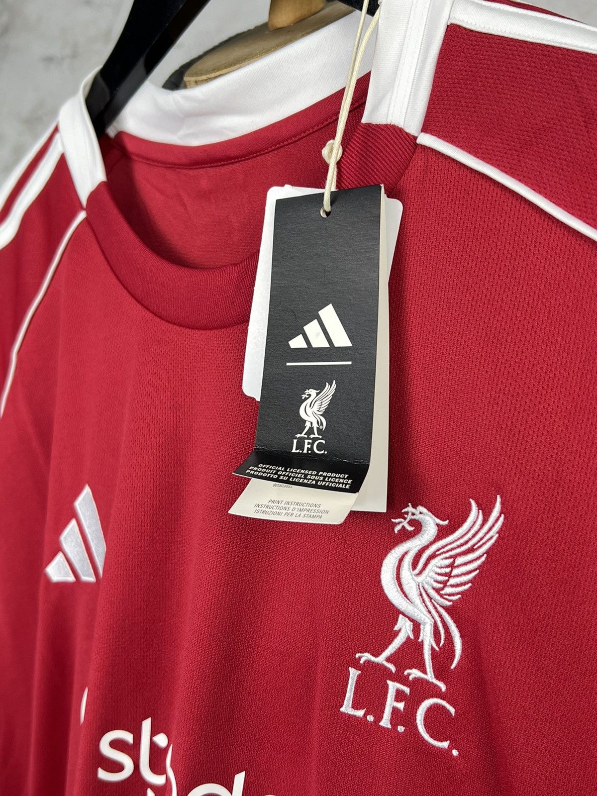 Adidas Adidas Liverpool 2025-2026 Home Jersey Shirt Size XXL Size US XXL / EU 58 / 5 - 3 Thumbnail