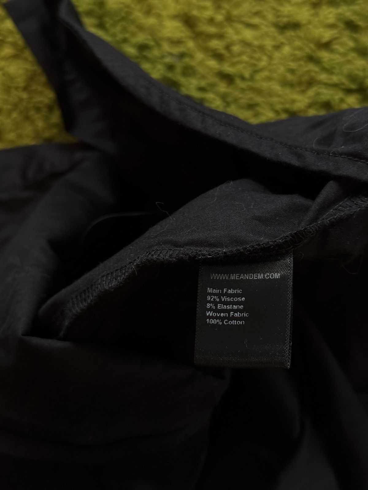 Designer × ME+EM Me+Em oldmoney style black tank blouse Size M / US 6-8 / IT 42-44 - 5 Thumbnail