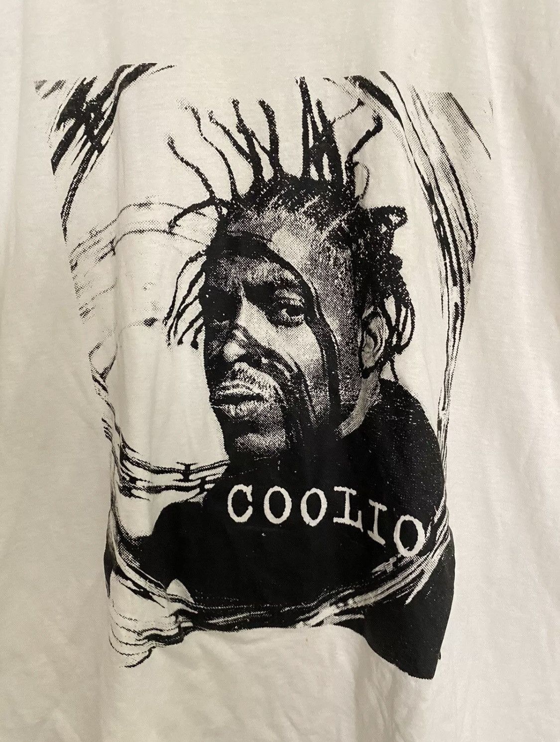 Vintage vintage coolio single stitch gangstas paradise rap tee XL Size US XL / EU 56 / 4 - 2 Thumbnail