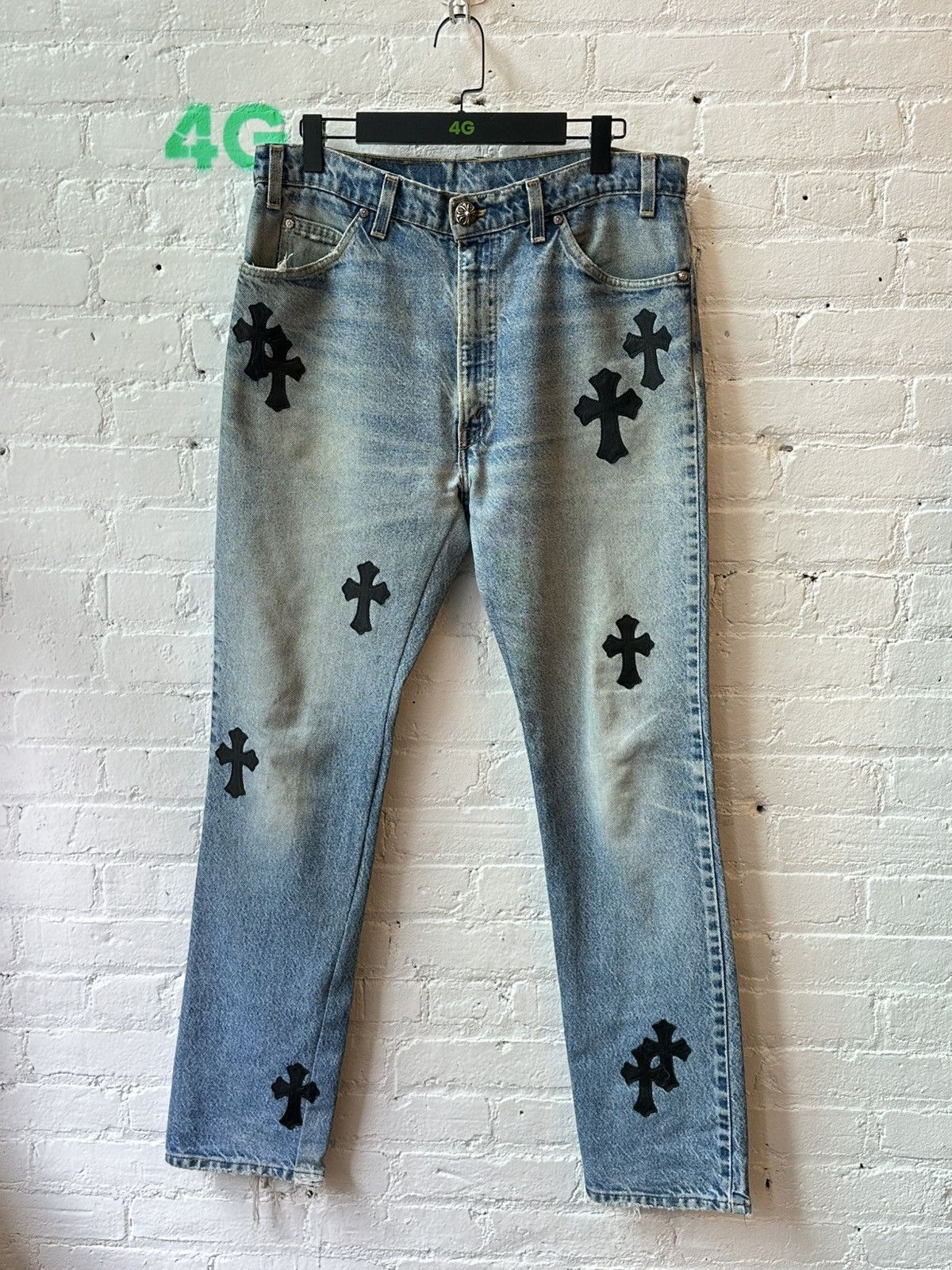 Chrome Hearts CHROME HEARTS CLASSIC PATCH LEVI DENIM Size US 36 / EU 52 - 1 Thumbnail
