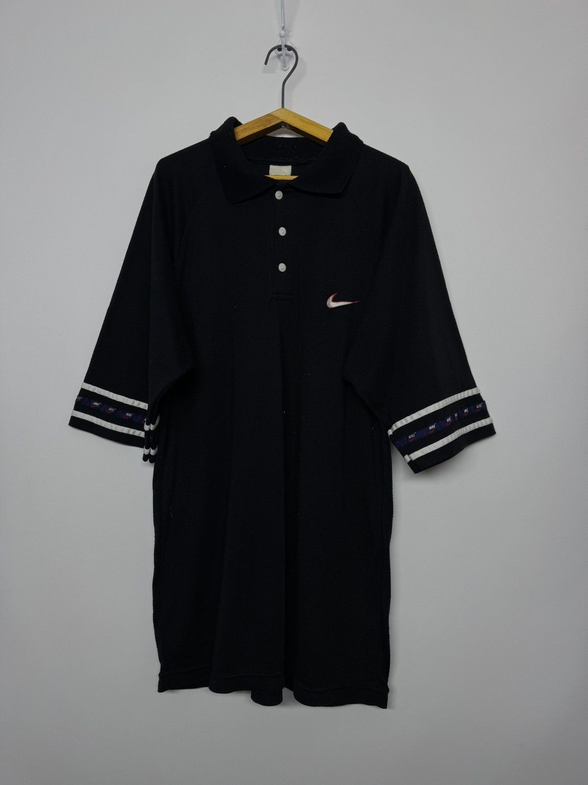 Nike 90s Vintage Nike Polo Size US L / EU 52-54 / 3 - 3 Thumbnail