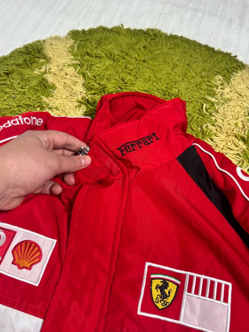 Ferrari Vintage Ferrari Bomber Jacket Big Logo F1 Size US L / EU 52-54 / 3 - 4 Thumbnail