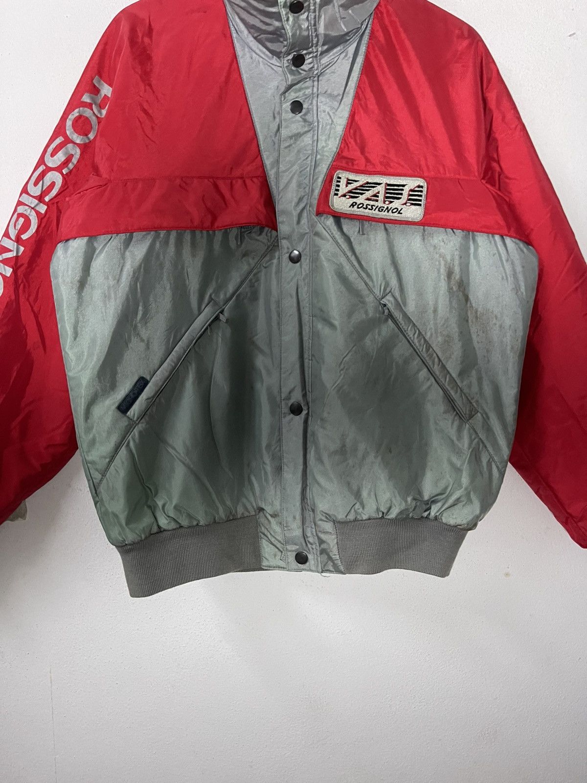 Rossignol Vintage Rossignol Racing Bomber Jacket Size US M / EU 48-50 / 2 - 5 Thumbnail