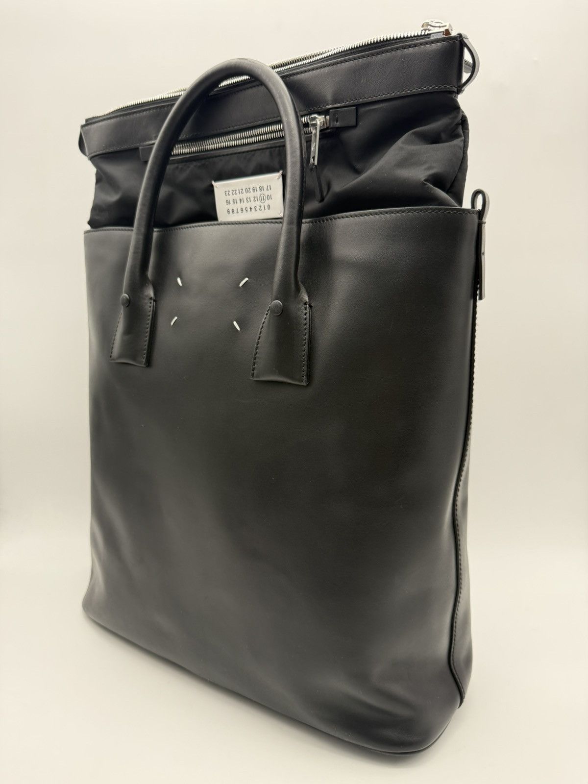 Maison Margiela Maison Margiela Leather Tote Backpack Black Line 11 Bag Size ONE SIZE - 11 Thumbnail