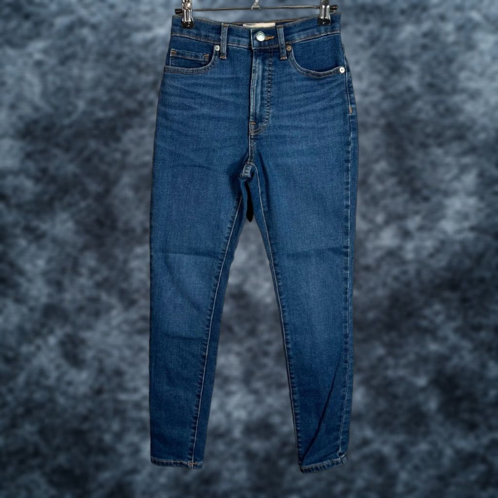 Everlane Everlane Women's Skinny Jeans Size 24 Medium Wash Denim Ankle High Size 42" / US 20 - 1 Thumbnail