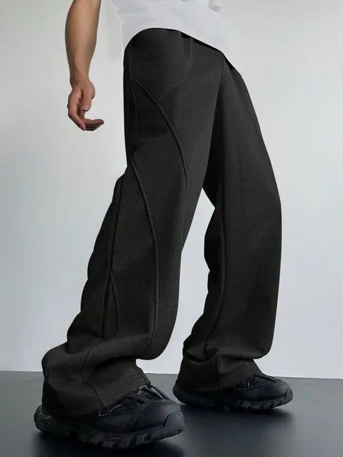Japanese Brand × Vintage Casual Loose fit Wide Y2k Sweatpants Size US 32 / EU 48 - 1 Thumbnail