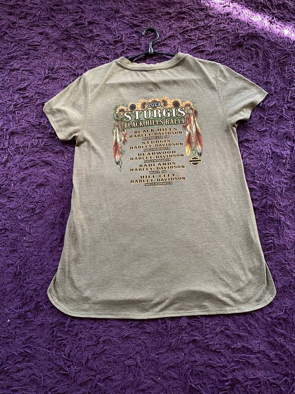 Harley Davidson × Vintage Vintage 2012 Laconia Motorcycle Bike Week Large T-Shirt Size US M / EU 48-50 / 2 - 13 Thumbnail