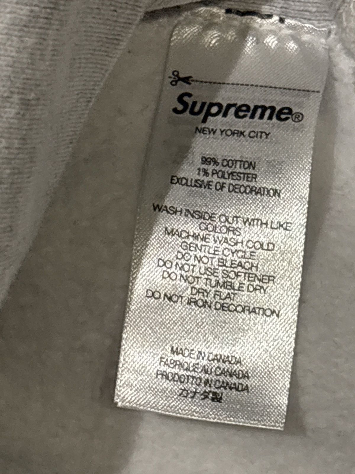 Supreme Supreme Cities Arc Crewneck Ash Grey Size US M / EU 48-50 / 2 - 9 Thumbnail